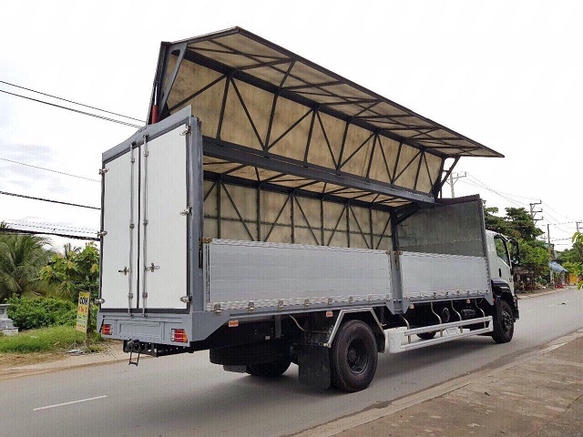 xe tai isuzu 8 tấn thùng kín